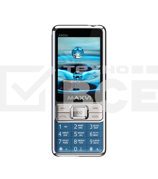 Мобильный телефон Maxvi X900c маренго