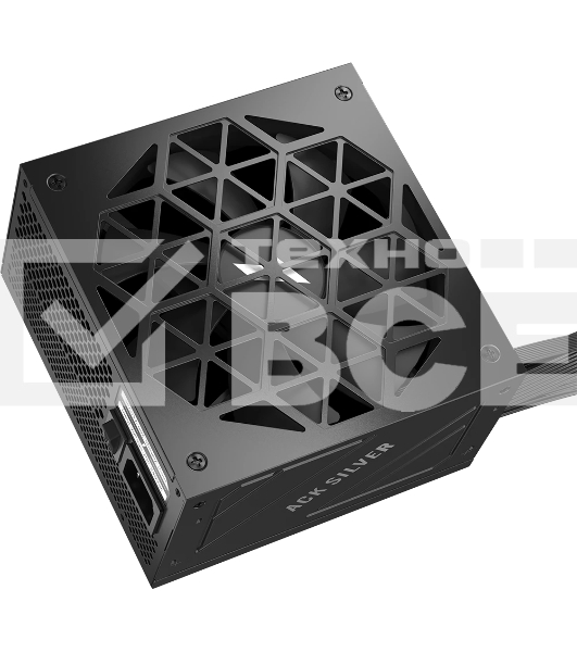 Блок питания 1STPLAYER ACK SILVER HA-750BA7-BK, 80 PLUS Silver, 140мм, черный