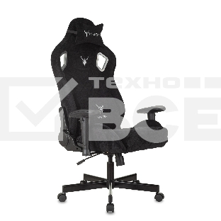 Кресло игровое Knight Outrider Light-20 черный с подголов. крестовина металл