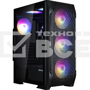 Компьютерный корпус ZALMAN N7 PLUS V2, ATX, черный, WINDOW, 1xCombo (3.5” or 2.5”), 1 x 3.5”, 3 x 2.5”, 2xUSB2.0, 1xUSB3.0, FRONT 3x120мм RGB, REAR 1x120мм RGB, TOP 2x120мм RGB, SIDE 1x120мм