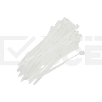 Хомут-стяжка кабельная нейлоновая Rexant 100x3,6 мм, белая, упаковка 100 шт., фото2