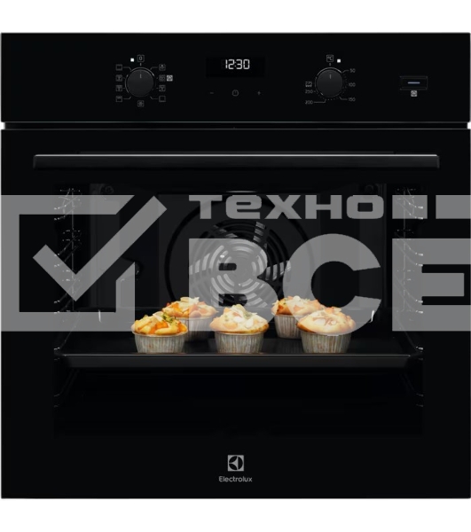 Духовой шкаф электрический Electrolux EOD5H70Z черный