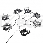 Гирлянда светод. Funray Дождик, SE-RAIN-200M, 10н по 2м, 200LED, мульти(4цв.), контр, зел.шн 1,5м,, фото2