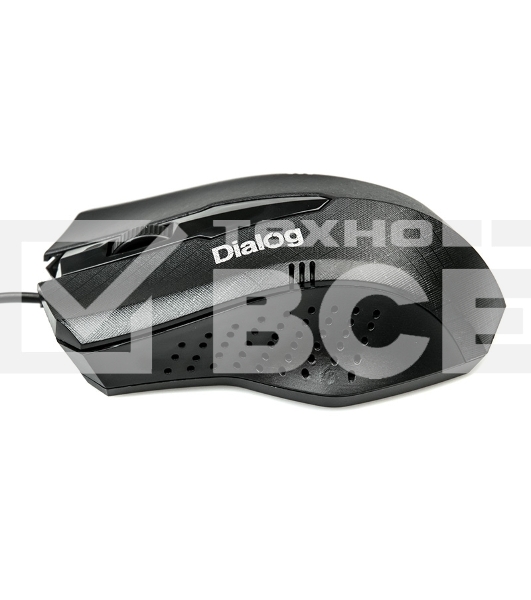 Мышь проводная Dialog Pointer MOP-09U черный, 800 dpi, USB, кнопки - 3