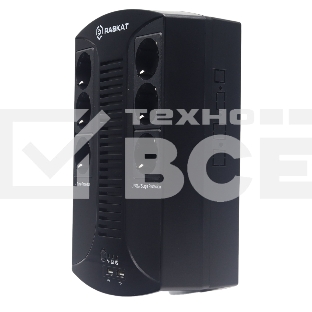 Источник бесперебойного питания (ИБП) Raskat VS-650VA 650VA, 390Вт, 6хCEE 7