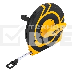 Рулетка геодезическая Denzel 50 м х 15 мм, закрытый корпус, фиберглассовая лента, фото7