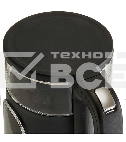 Чайник DELTA LUX DE-1025 черный 2,2кВт, 1,7 л, LC