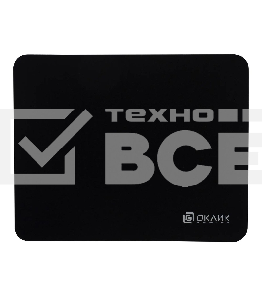 Коврик для мыши Оклик OK-F0251 черный 250x200x3мм