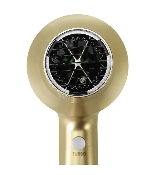 Фен Hyundai H-HDI0770 шампань, 1800 Вт, компактный, ионизация