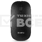 Мышь беспроводная SVEN RX-565SW темно-серый, 1600 dpi, радиоканал, USB, кнопки - 4, фото 1
