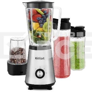 Блендер стационарный Kitfort КТ-1340-3 серебристый