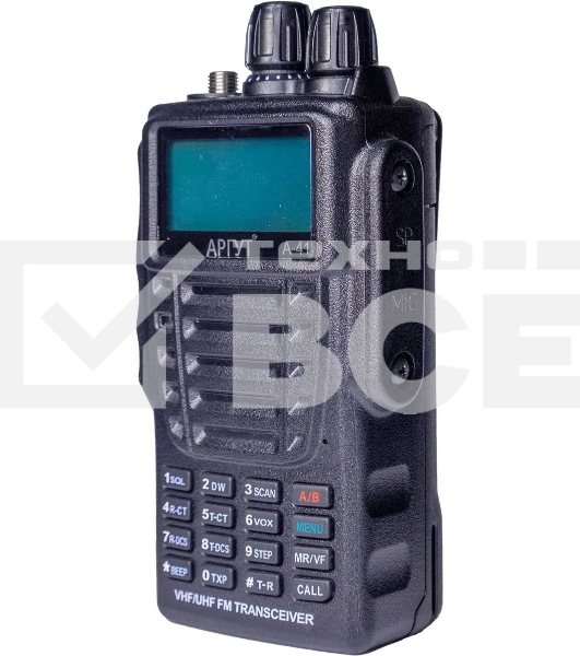 Рация Аргут А-41 199кан. до 22.20км компл.:1шт аккум. черный (RU51005)