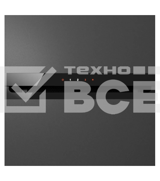 Наклонная вытяжка Kuppersberg/Наклонная вытяжка Kuppersberg, 60 см, High-Tech, таймер, периметральное всасывание, обратный клапан, сенсорное управление, 3 скорости + турборежим, макс. Производительность 1180 м3/ч, уровень шума 56 дБ, цвет черный