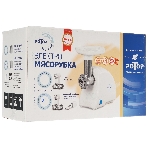 Мясорубка электрическая Ротор Экстра-Р ЭМШ 35/250-3 белый, 1500 Вт, 0.6 кг/мин, реверс, насадки - 4, фото5