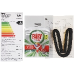 Посудомоечная машина Beko BDFS26130XQ, нержавеющая сталь, 44.8 см, 11 компл., 46 дБ, класс A, фото3