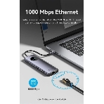 USB-концентратор Vention TQUHB, USB Type-C, USB 2.0/HDMI/RJ-45/SD/USB 3.0, USB Type-C, фото6