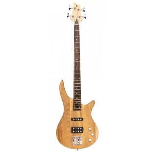 Бас-гитара STAGG SBF-40 NAT 4-х струнная форма Fusion, корпус массив ясеня, гриф твердый клен, накладка грифа палисандр, 24 лада, мензура 867 мм, колки литые, хромированные, звукосниматели 1xJB, 1xMM, регуляторы 2x громкости, 1x тона, цвет натуральный