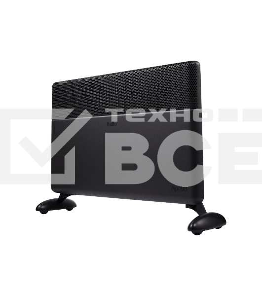 Конвектор Ballu Apollo Digital INVERTER Black Infinity BEC/ATI-1503 черный, 1500 Вт, 20 м2, термостат, дисплей, WiFi