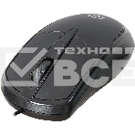 Мышь Oklick 125M черный оптическая (1200dpi) USB (2but), фото2