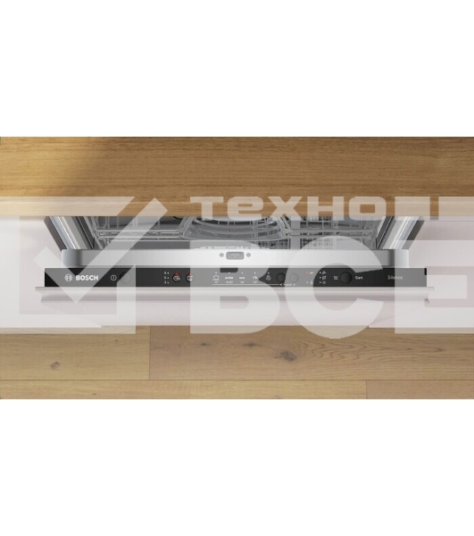 Встраиваемая посудомоечная машина Bosch SMV25AX06E, черный, 59.8 см, 12 компл., 48 дБ, класс A