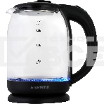 Чайник электрический Starwind SKG1779 1.8л. 1700Вт прозрачный/черный корпус: стекло, фото9
