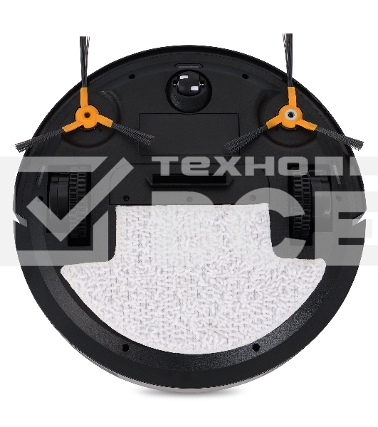Пылесос-робот Vitek VT-1809 Midnight черный, 2000 мАч Li-Ion, уборка влажная, пылесборник контейнер 0.35 л