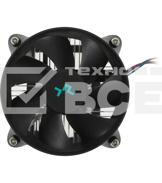 Кулер DEEPCOOL T20P OTDP-ICAS-T20P-17 черный/синий 100мм алюминий 2400rpm 31db 95W 66мм