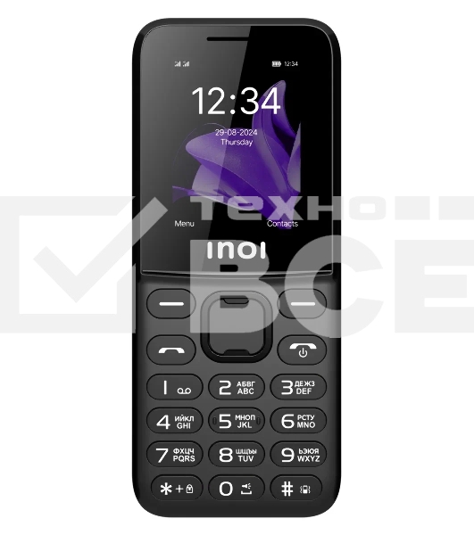 Мобильный телефон INOI 140 Classic Lite 4G черный