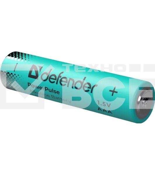 Батарейка алкалиновая Defender LR03-4BL ААА, блистер, 4 шт.,PowerPulse