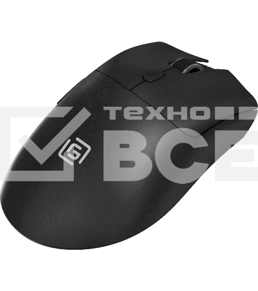 Мышь Оклик 980GMW черный оптическая 26000dpi беспров. BT/Radio USB для ноутбука 6but