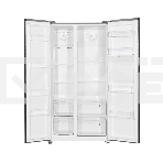 Холодильник Kraft KF-MS5701XI серый двухкамерный 372/198л морозилка сбоку, Side by Side, фото2