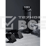 Машинка для стрижки волос, триммер с 3 насадками Tuvio HC-DA3BL, черный, фото2