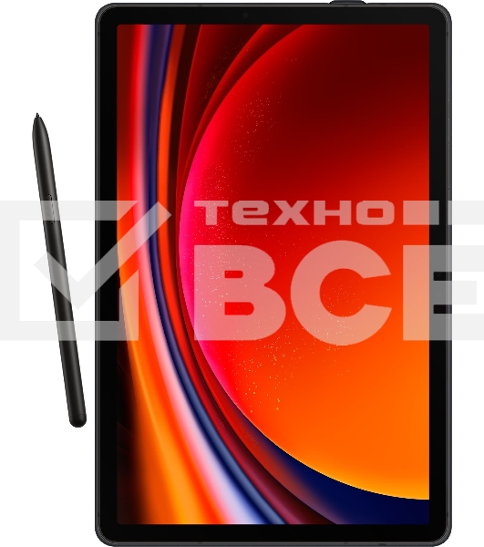 Чехол Samsung для Samsung Galaxy Tab S9 Smart Book Cover полиуретан черный (EF-BX710PBEGRU)