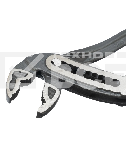 Клещи переставные Denzel обливные рукоятки, 240 мм