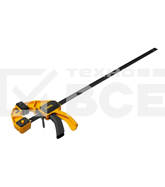 Струбцина Denzel F-образная, быстрозажимная, 600 х 80 мм, усиленный нейлоновый корпус