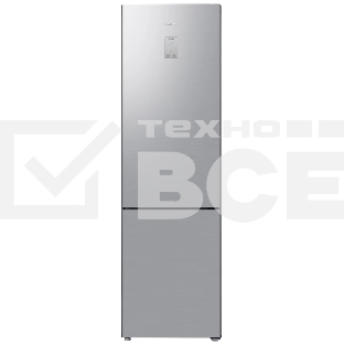 Холодильник Samsung RB37A5411SA графит двухкамерный 269/98л морозилка снизу, No Frost