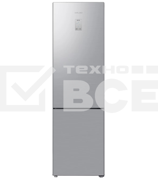 Холодильник Samsung RB37A5411SA графит двухкамерный 269/98л морозилка снизу, No Frost