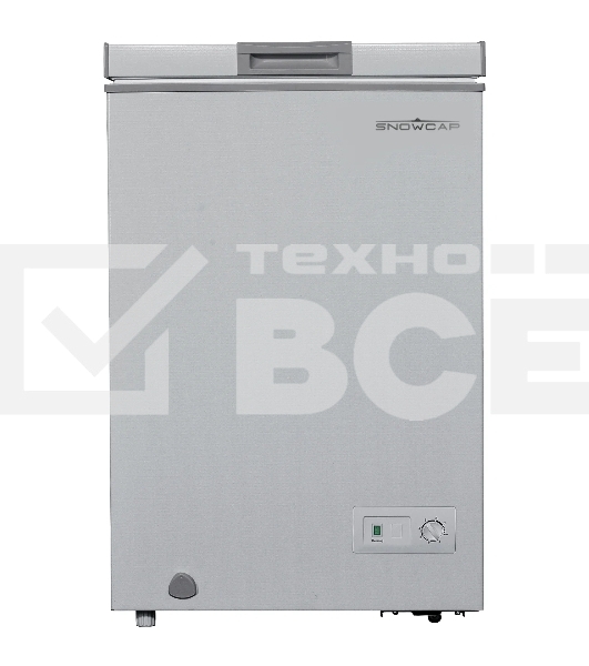Морозильный ларь Snowcap CF-100S 99л серебристый (глухая крышка)
