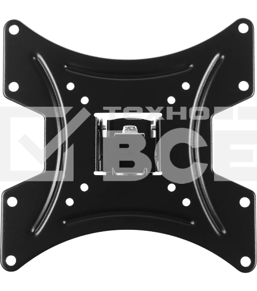 Кронштейн для телевизора Buro FL1S черный, 20'-48' макс. 15 кг, настенный, поворотно-выдвижной и наклонный