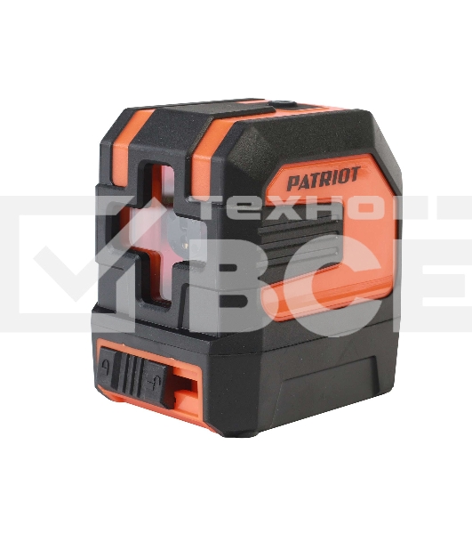 Нивелир лазерный PATRIOT LL 105, дальность без приемника 15м., 1/4 дюйма, красный, Длина волный 650Нм