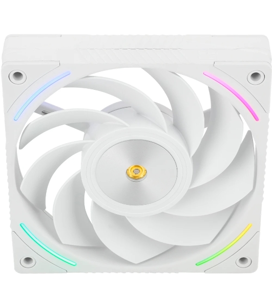 Кулер для корпуса Thermalright TL-K12RW Reverse (120x120x25mm, 4-pin PWM, ARGB, 69CFM, 27dBA, 2150RPM, White)