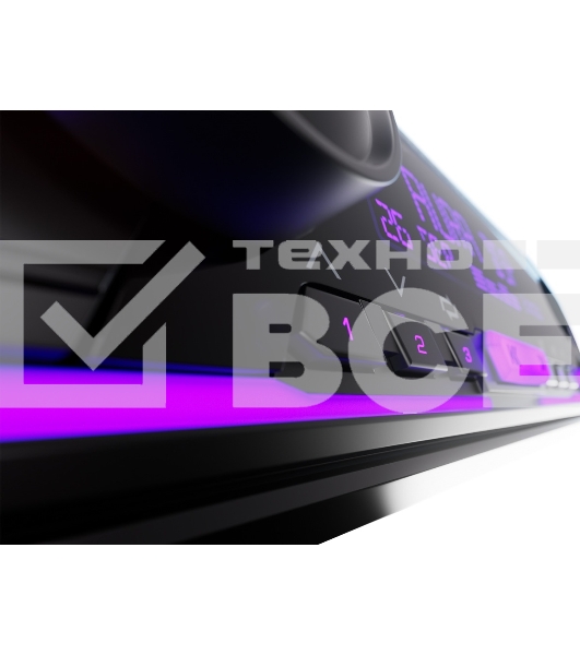 Автомагнитола AURA STORM-868DSP, 1 DIN, Bluetooth, USB Type-A, AUX, пульт ДУ