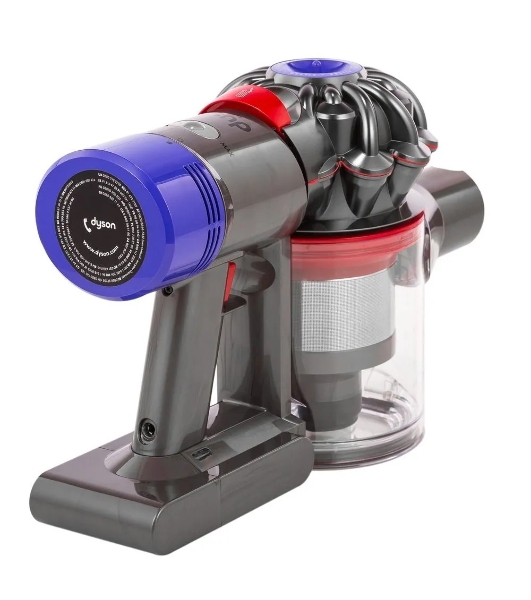 Пылесос Dyson V8 Absolute SV25 желтый/никель, питание от аккумулятора, 115 Вт, уборка сухая, пылесборник 0,54 л
