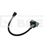 Переходник Espada Видеоадаптер HDMI 19M to 2*HDMI 19F 25cm (EHDMIM2xHDMIF25) Разветвитель, фото2