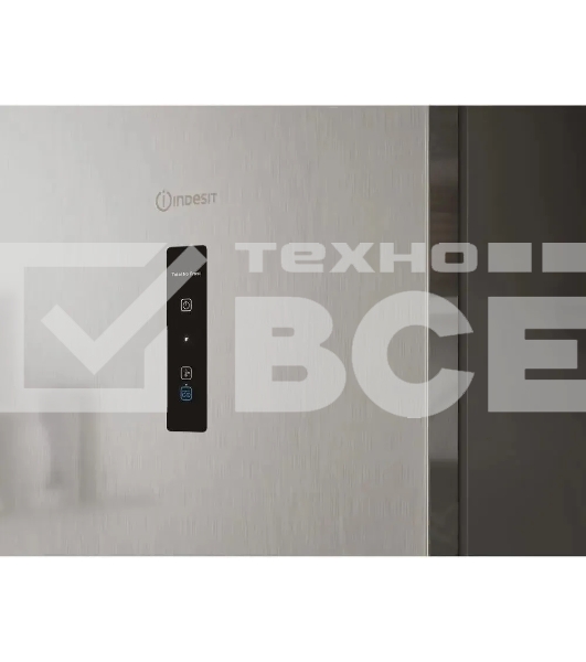 Холодильник Indesit ITS 5180 G серебристый двухкамерный 220/78л морозилка снизу, No Frost