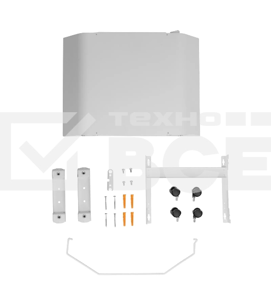 Конвектор Denzel XCE-1000 белый, 1000 Вт, 15 м2, термостат