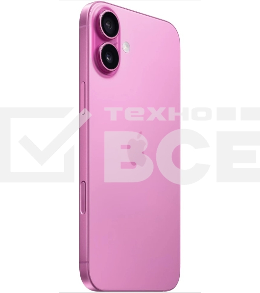 Смартфон Apple iPhone 16, 8/128Gb, розовый