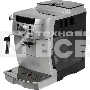 Кофемашина автоматическая DeLonghi ECAM 22.110.SB серебристый, исп. кофе - молотый/зерновой, 1.8 л, 1450 Вт, 15 Бар.