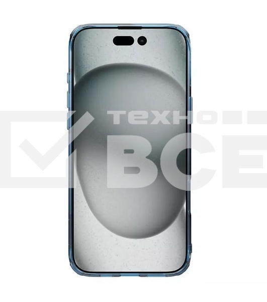 Чехол Nature TPU Pro Magnetic Case, синий, (AP iP16)
