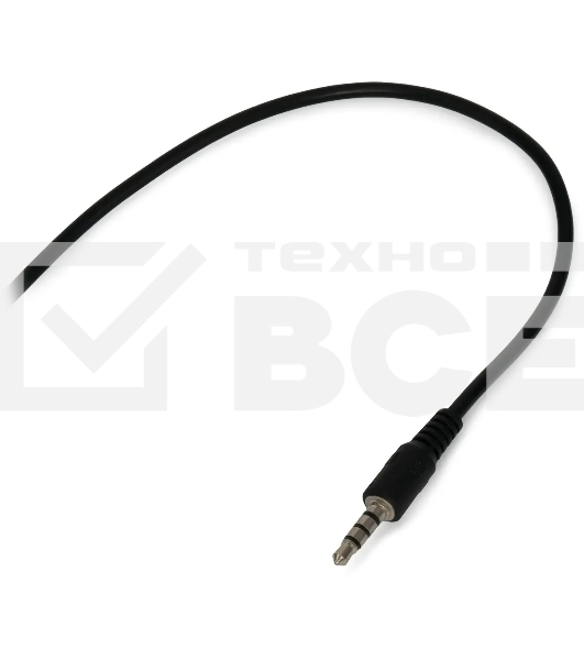 Гарнитура проводная с микрофоном Оклик HS-M600 черный 1.8м накладные оголовье (1900372)